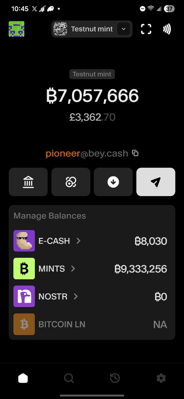 Wallet Home